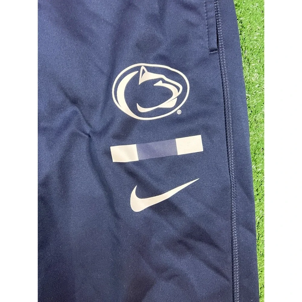 Nike‎ Dri-FIT Athletic Blue Joggers Penn State Nittany Lions Sweatpants Mens SM